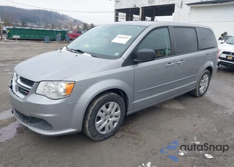 2016 Dodge Grand Caravan Se from USA, damaged, VIN 2C4RDGBG6GR401860